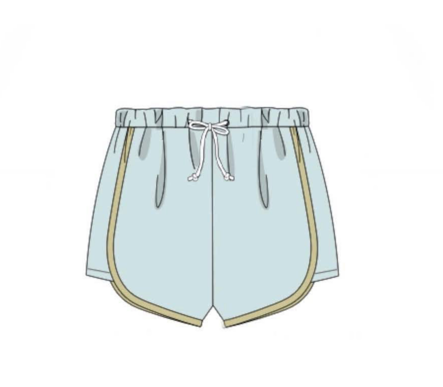 RTS: Pumpkin Hollow- Boys Knit Shorties