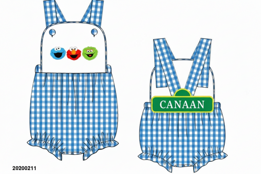 RTS: Girls Street Friends Woven Ruffle Bubble 9m "CANAAN"