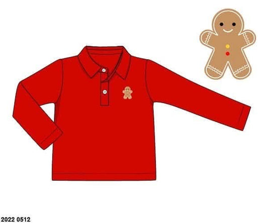 RTS: Gingerbread- Boys Polo