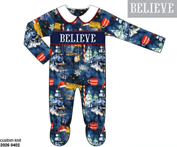 RTS: Believe- Unisex Smocked 1pc Knit Lounge