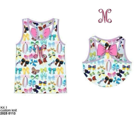 RTS: Royalty Era- Girls Knit Tank Shirt "M"