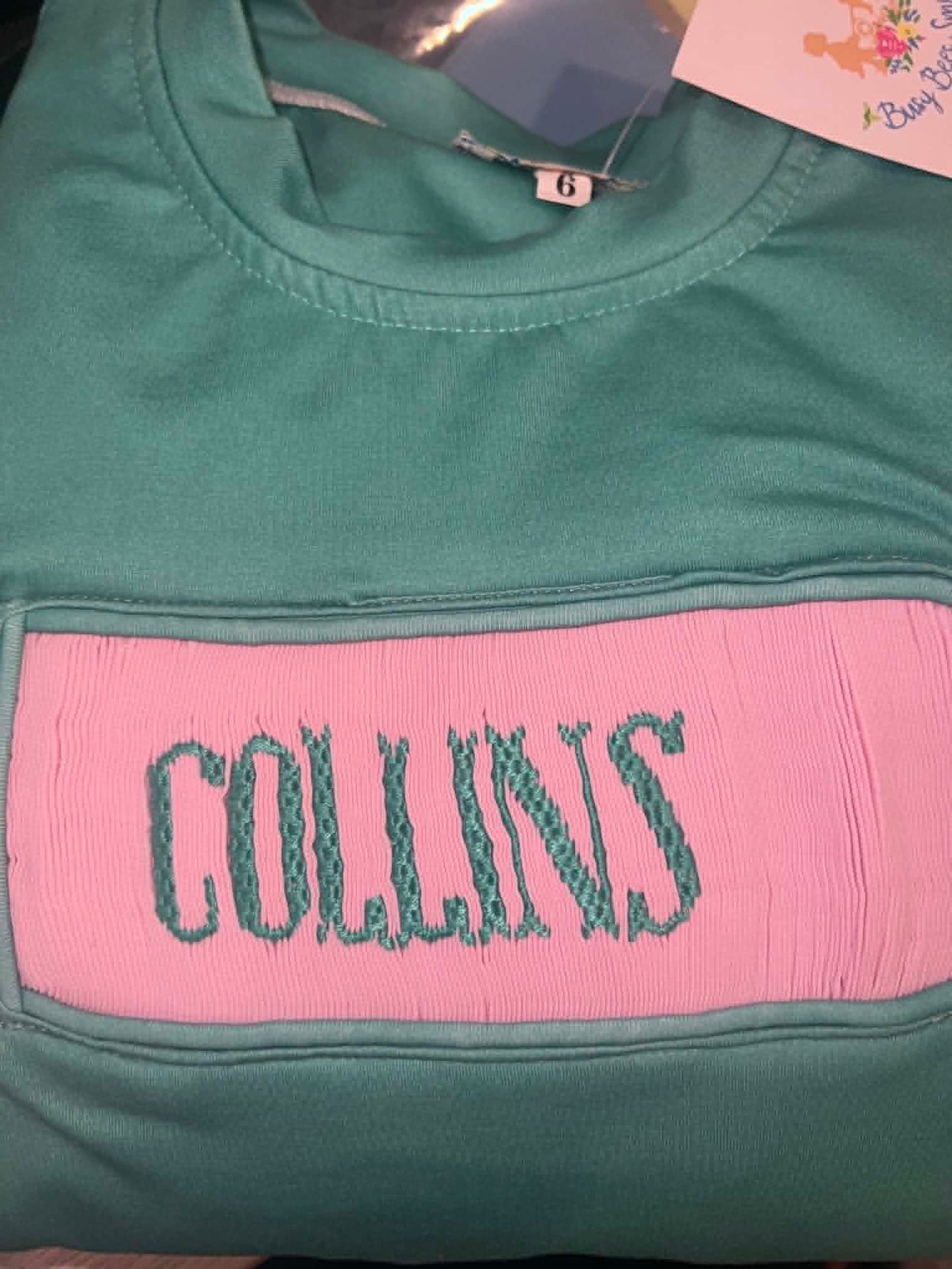 RTS: DEFECT- Knit Joggers- Girls Rainbow Stripe "COLLINS"