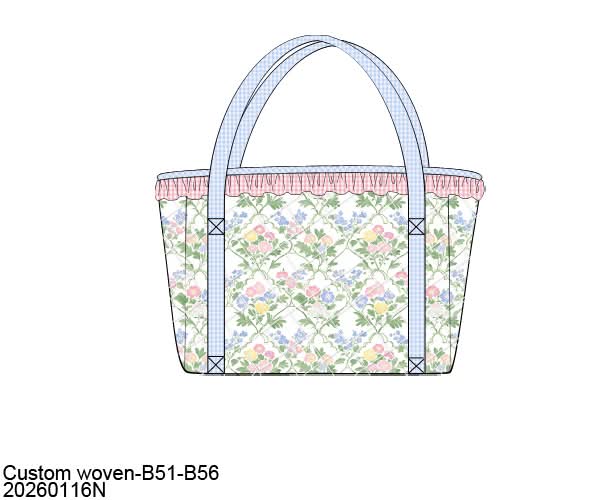 RTS: Mary-Keene Floral- Mom Bag
