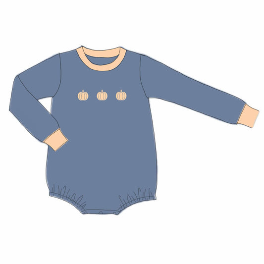 Pre Order 126: Bullion Pumpkins- Boys Knit Bubble
