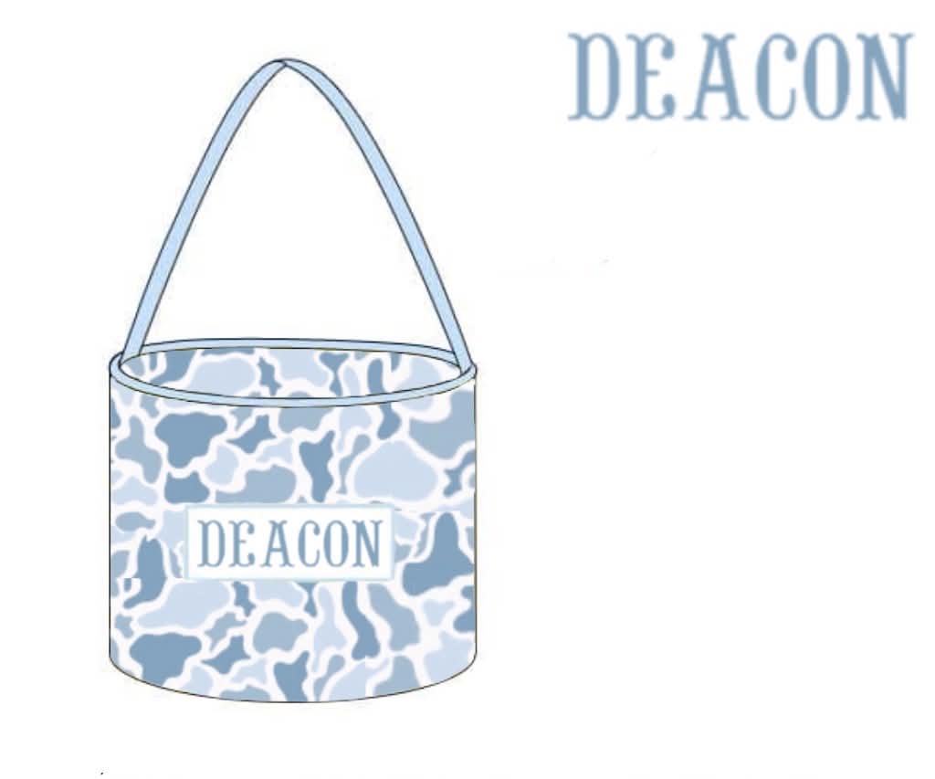 Pre Order 148: Easter Baskets- Blue Camo