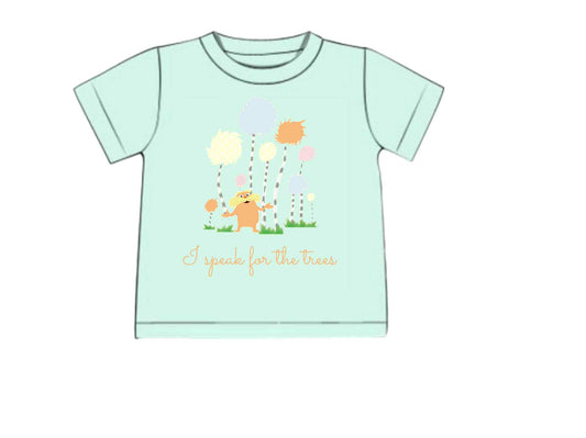 Pre Order 133: Book Shirts- Boys Save The Trees Shirt