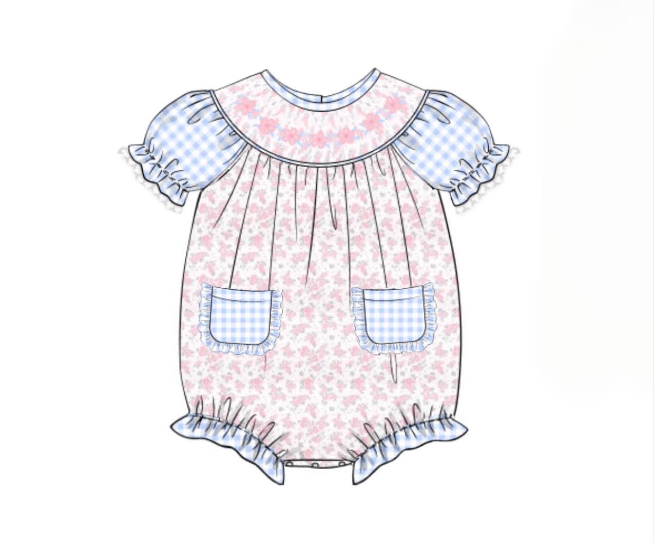 Pre Order 148: Bristol Family- Girls Knit Bubble