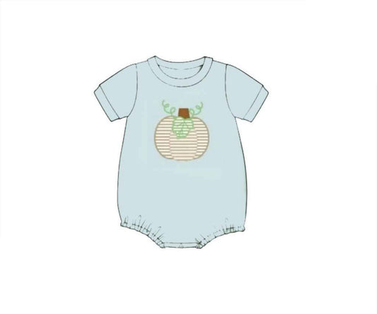 RTS: Finlee Pumpkins- Boys Knit Bubble