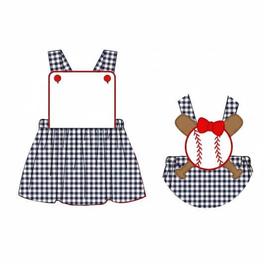 RTS: Sport Collection- Girls Baseball Appliqué Shirt