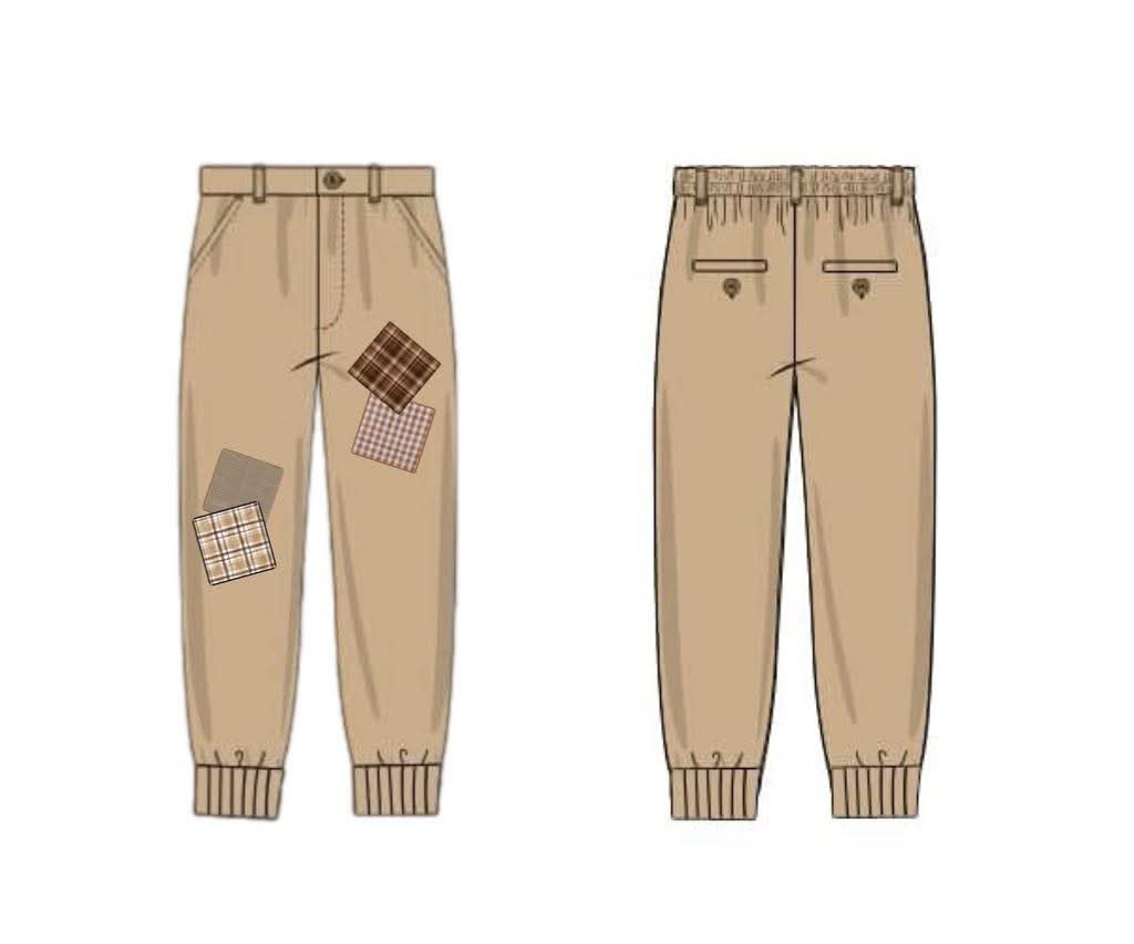 Honey 3: Homestead- Deer: Khaki Joggers