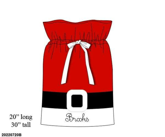 Customer Choice Pre Order 1: Santa Belt Appliqué Bag