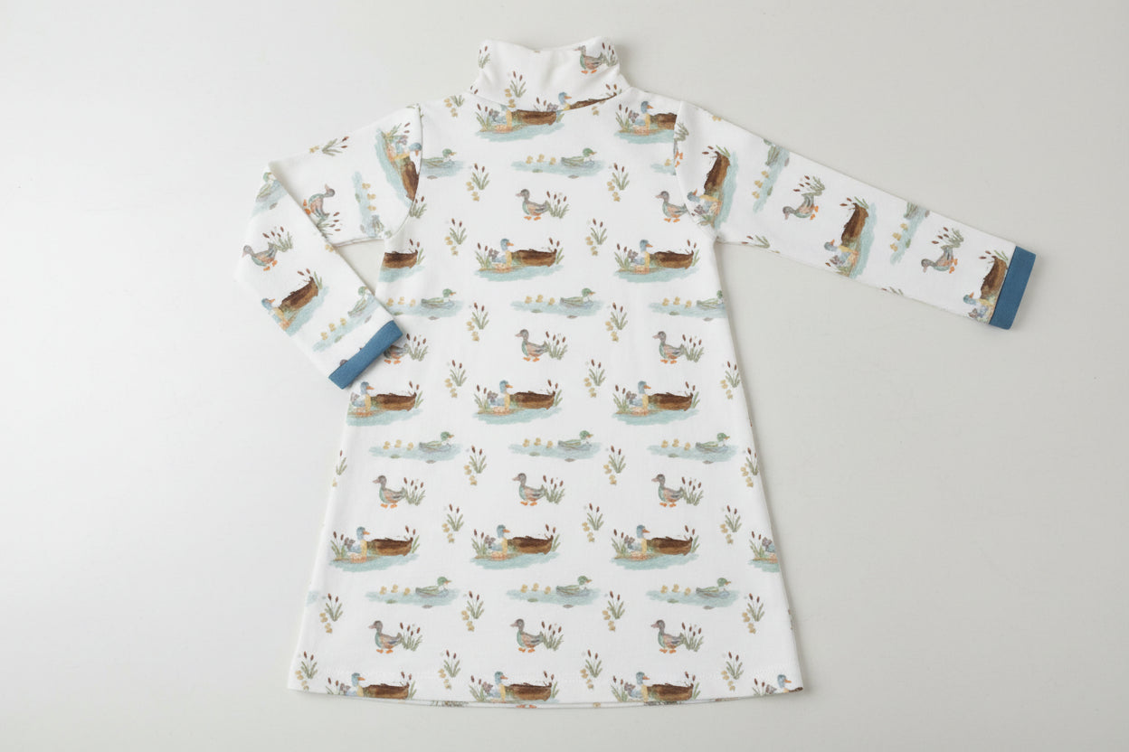 RTS: SS Busy Bees- Girls Knit Play Dress