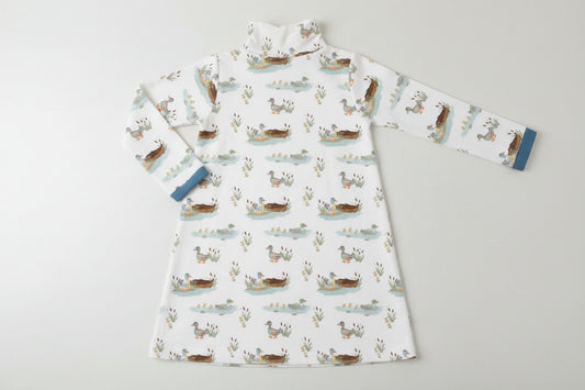 RTS: SS Busy Bees- Girls Knit Play Dress