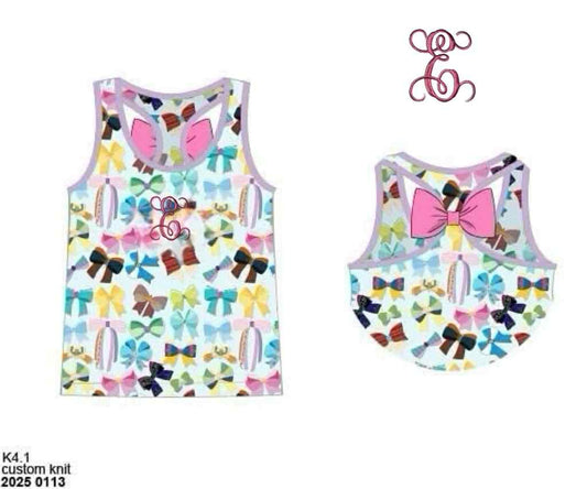 RTS: Royalty Era- Girls Knit Tank Shirt "E"