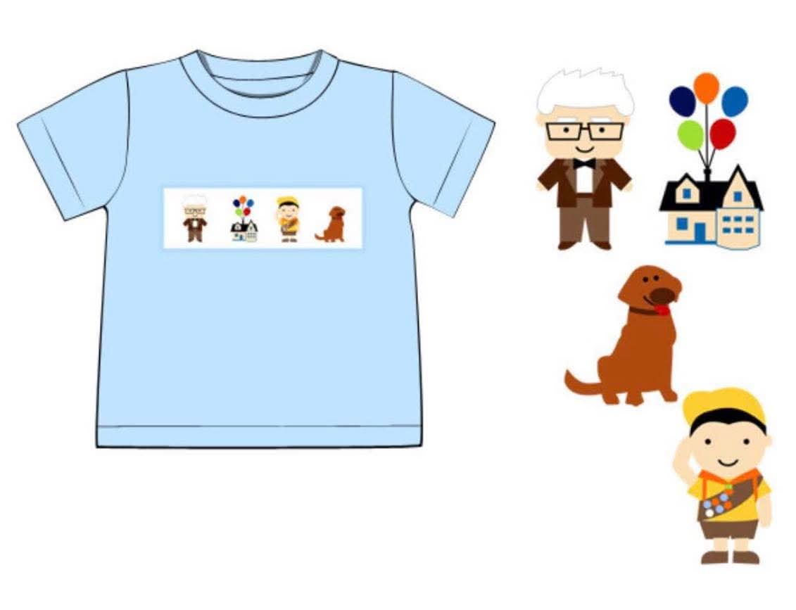 Throwback Pre Order: Boys Only- Dug Smocked Shirt