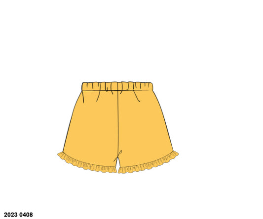 RTS: Gold Collection- Girls Knit Shorts
