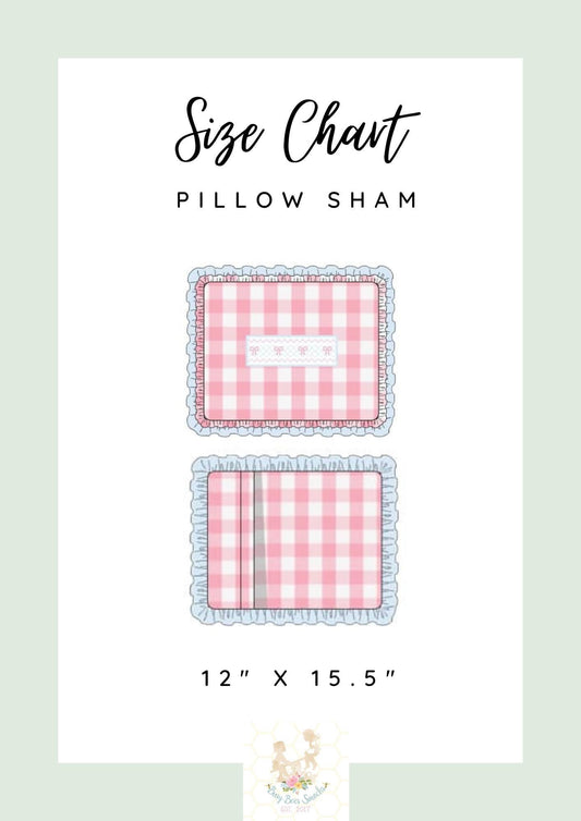 Pillow Sham Size Chart