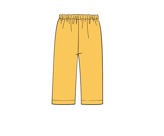 RTS: Boys Gold Knit Pants