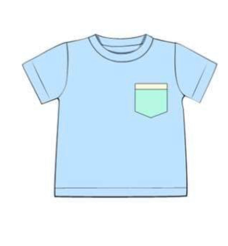 RTS: Family Colorblock Collection- Boys Knit Shirt