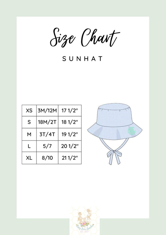 Sunhat Size Chart