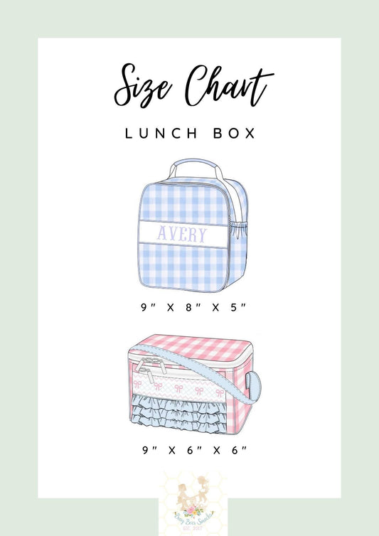 Lunch Box Size Chart