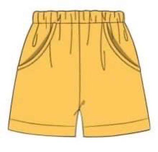 RTS: Gold Collection- Boys Traditional Knit Shorts