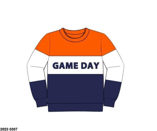 RTS: Jordan Collection- Boys/Adult Solid Game Day Knit Pullover