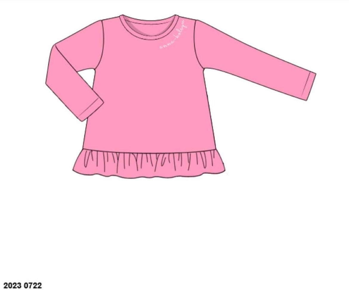 RTS: Honey 2: Hopscotch- Girls Honey Mono Pink Shirt (No Monogram)