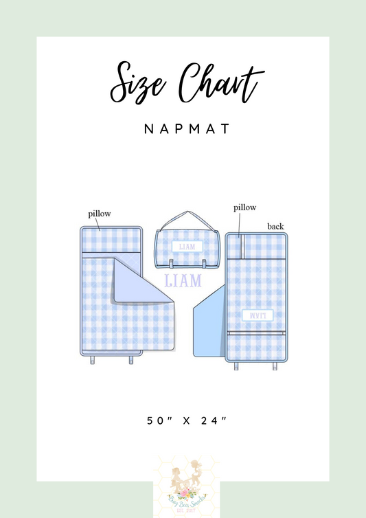 Napmat Size Chart