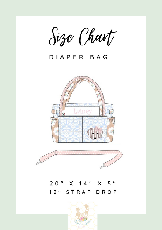 Diaper Bag Size Chart
