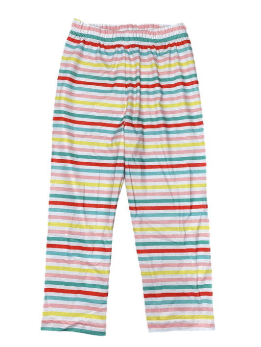 RTS: DEFECT-Unisex Rainbow Stripe Knit Pants