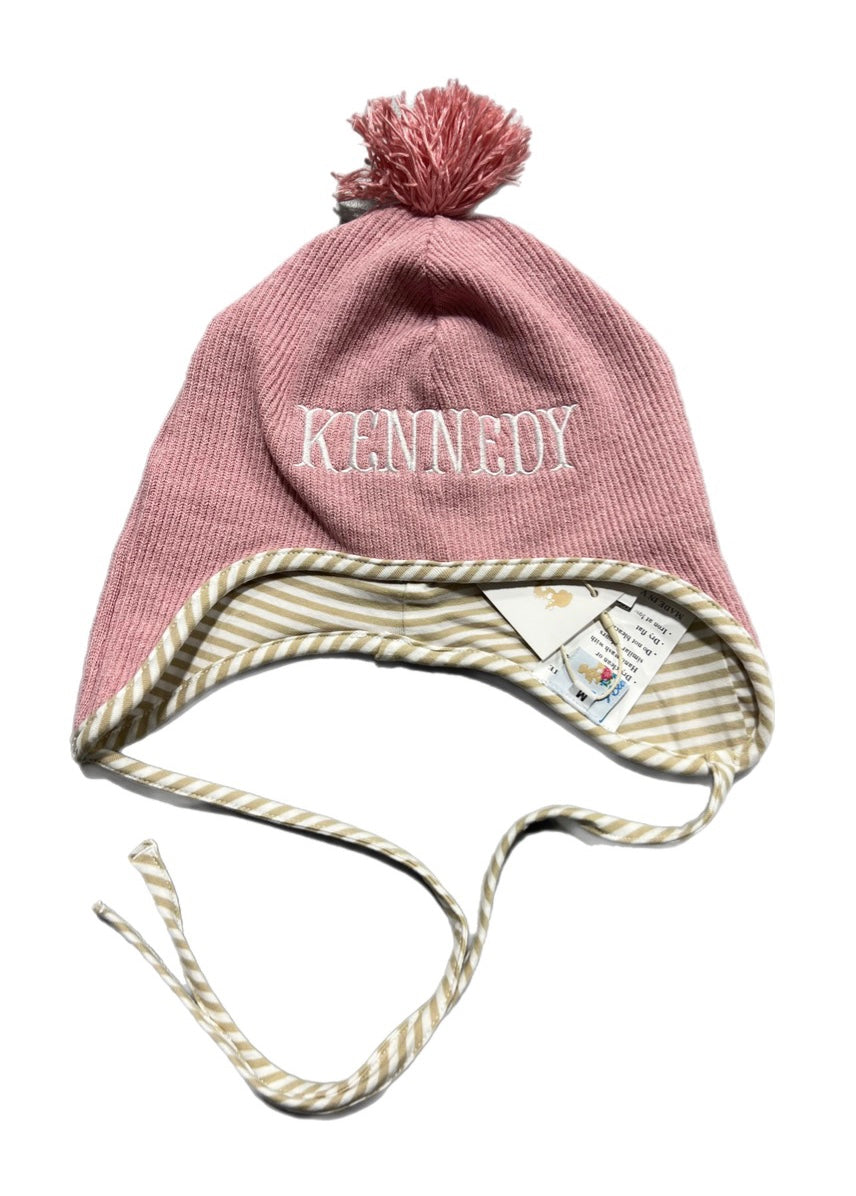 RTS: Custom Beanies Collection- Pink “Kennedy”