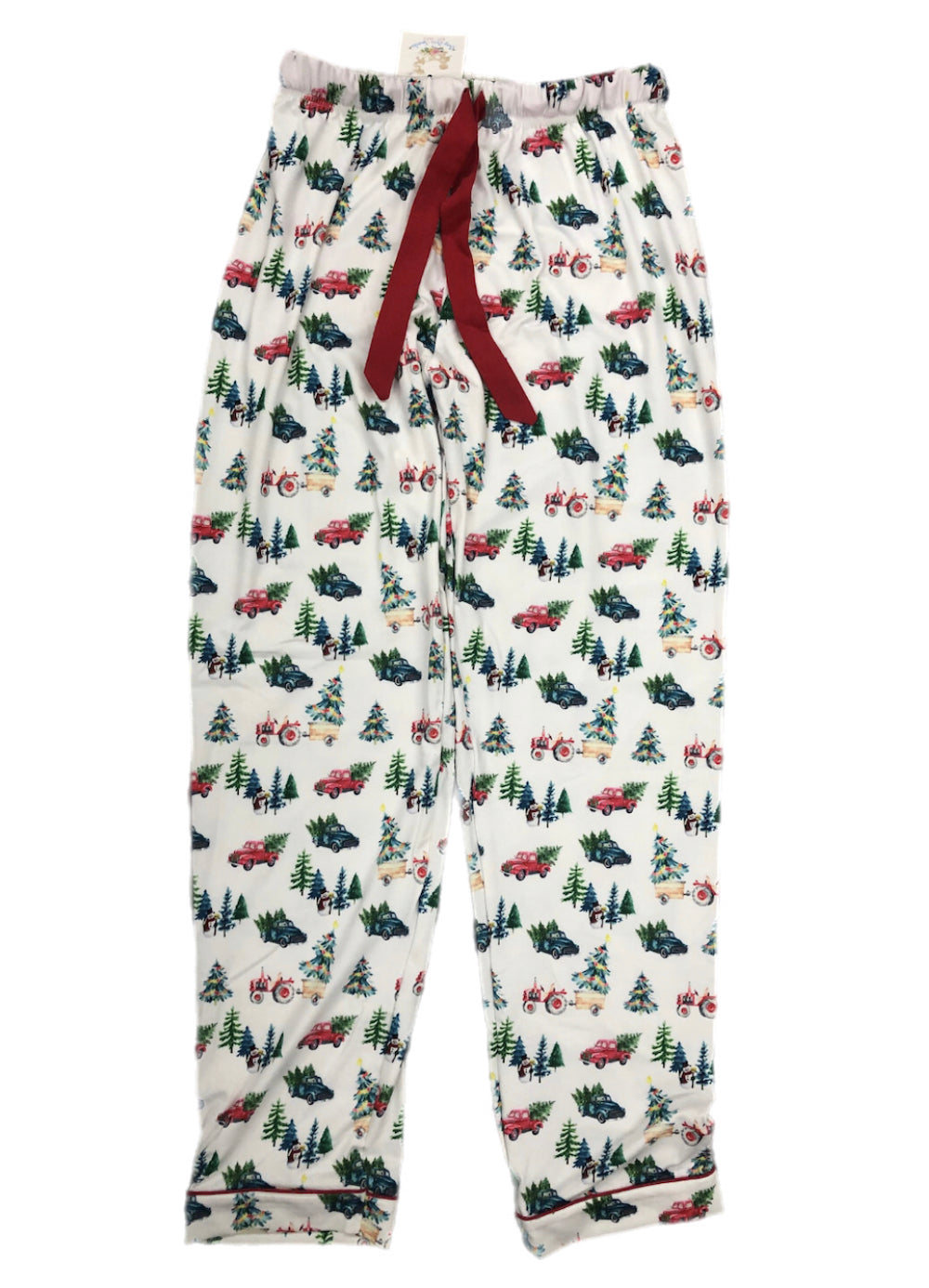 RTS: DEFECT- Adult Unisex Vintage Tractor &  Truck Pajama Bottoms