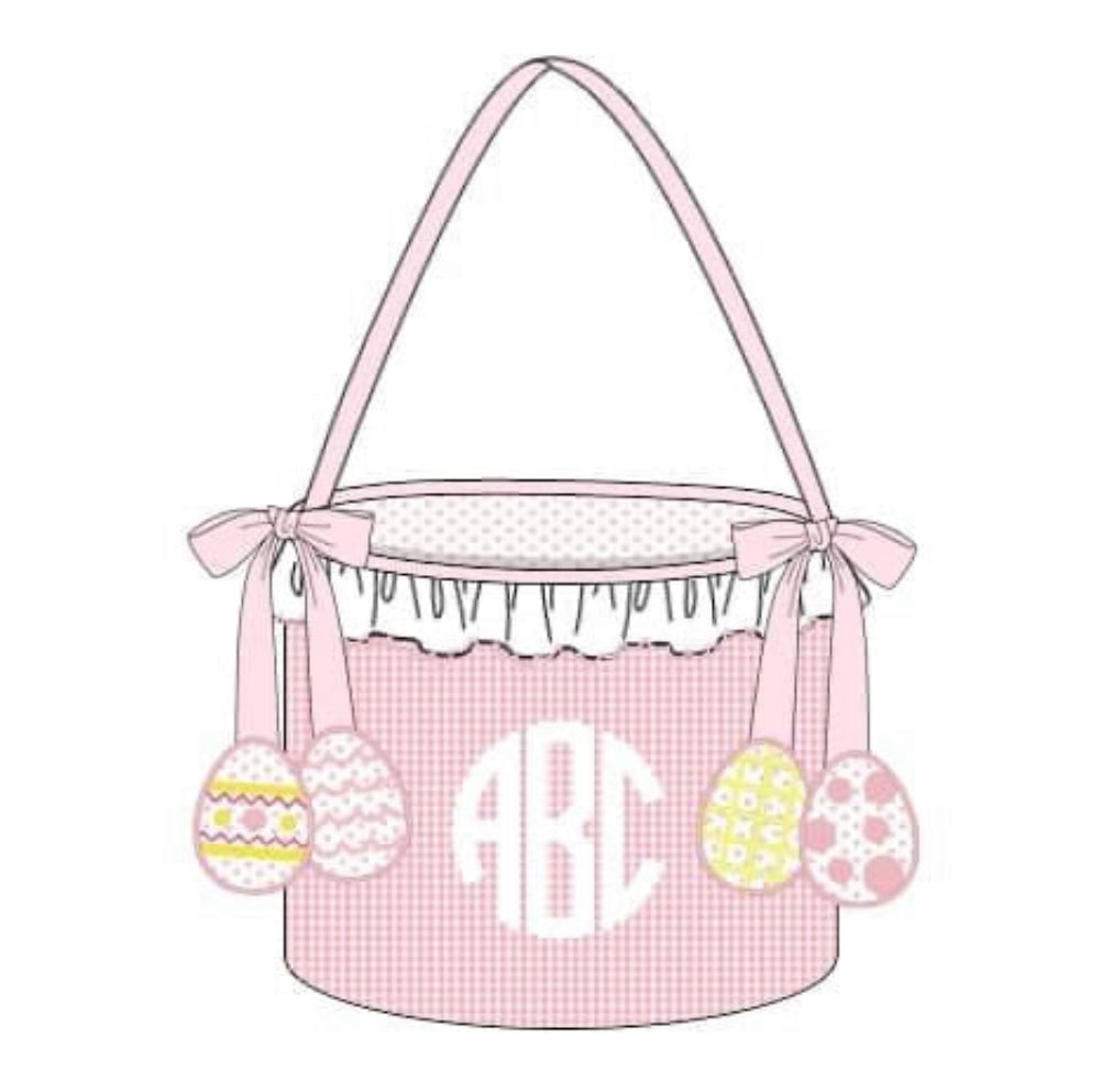 RTS: Easter Basket Collection: Easter Eggs- Girls Basket “AMG”