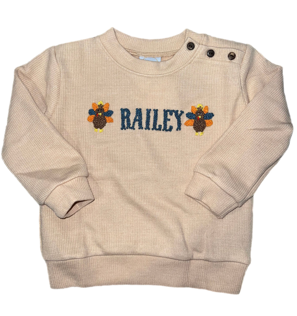 RTS: SBSC- Turkey Sweater Collection- Boys Sweater “Railey”