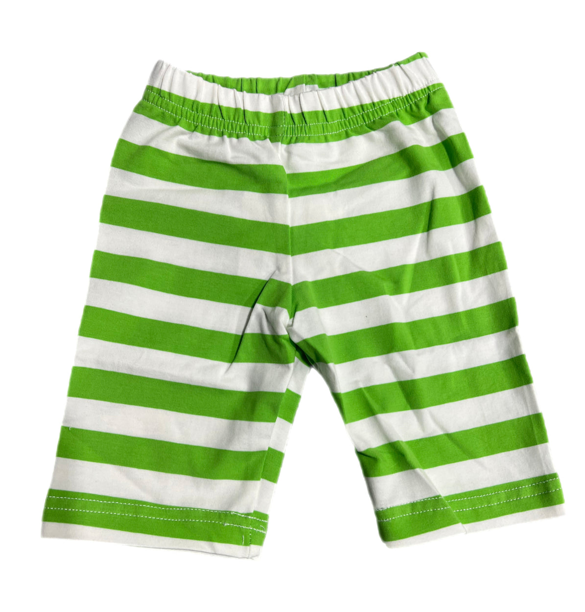 RTS: Boys Lime Green Stripe Knit Pants